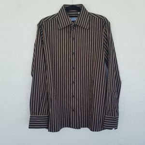Camicie Black Stripe Size L Shirt